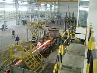 鋼水平鋳造機